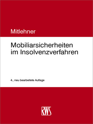 cover image of Mobiliarsicherheiten im Insolvenzverfahren